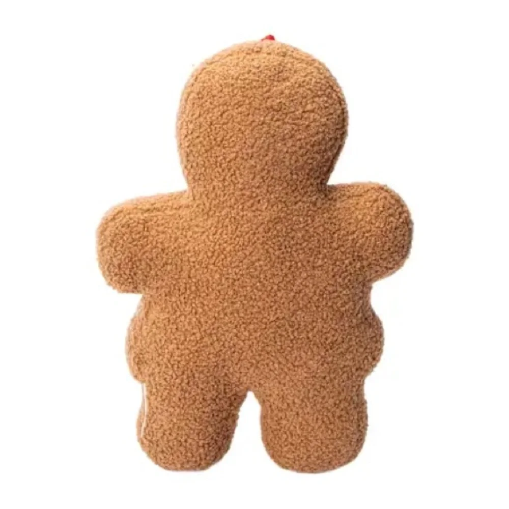 GINGERBREAD GIRL PLUSH PILLOW DECOR